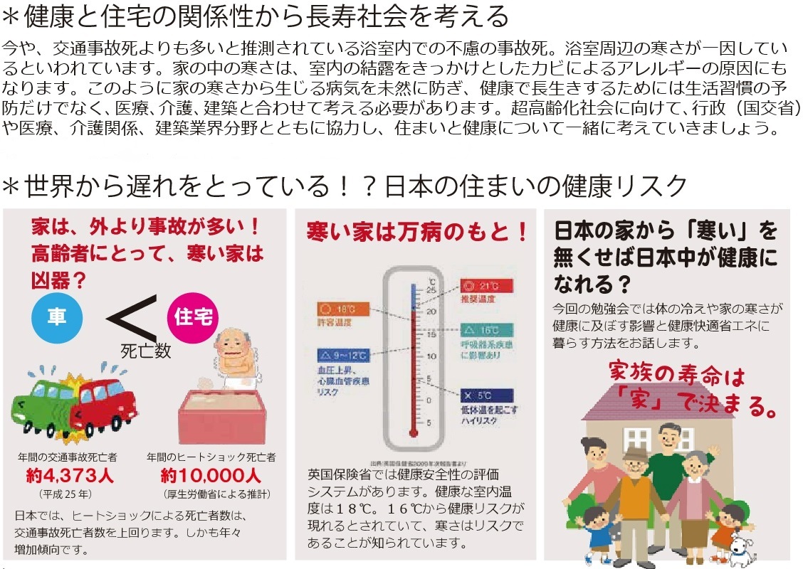 健康増進につながる住宅普及に注力