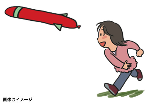 バルーンロケット的当て大会