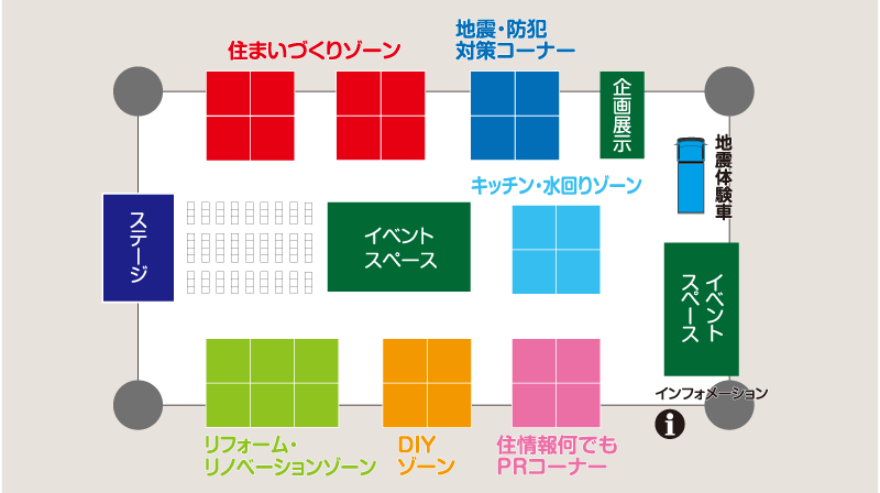 会場レイアウト