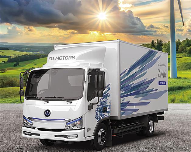 「ZO MOTORS」の電気自動車(EV)トラック「ZM6」