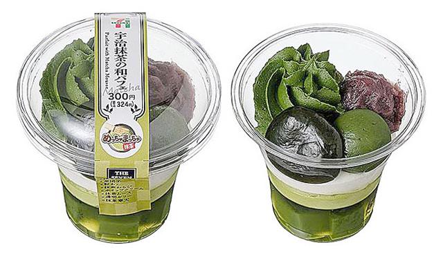 セブン―イレブン・ジャパンが自主回収を発表した「宇治抹茶の和パフェ」