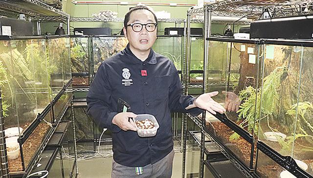 野生生物生息域外保全センターの本田直也代表理事