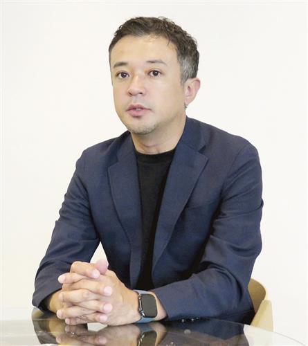 「DXで物流の課題を解決していく」と話す佐藤社長