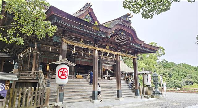 金刀比羅宮の御本宮=香川県琴平町