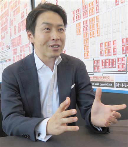 「手に取り、見て体験できる場として注力している」と話す早田氏