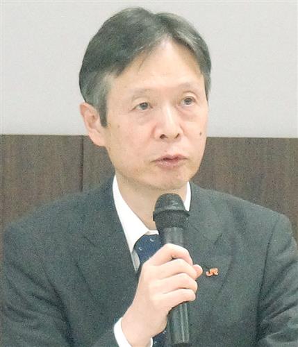 「見込めるものは見込んだ」と総工事費見直しについて話す丹羽社長