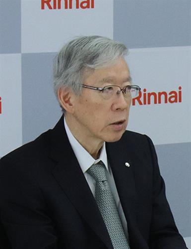 オンラインで記者会見した内藤社長(同社提供)