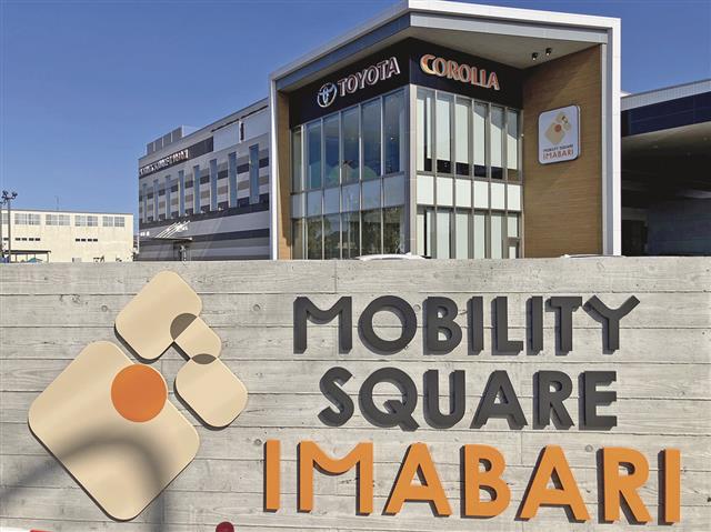 開業準備が進む「モビリティスクエア今治」