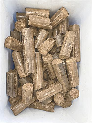 バイオマスの固形燃料「バイオブリケット」