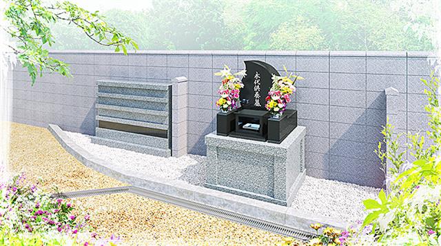 「ティアの永代供養墓 門真長福寺」の外観パース