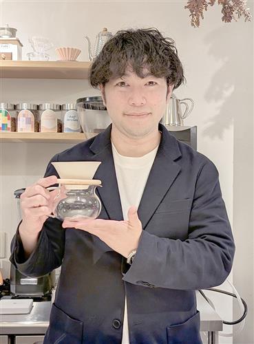 「スペシャルティコーヒーの入り口になればという思いで店舗を立ち上げた」と話す本田さん