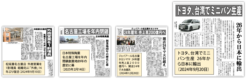 中経」を読んでいる会社は強い。全国唯一の地域経済専門紙「中部